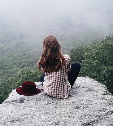 Sitting on Rock