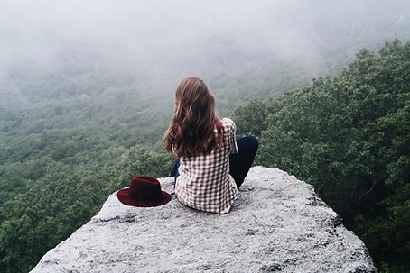 Sitting on Rock