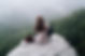 Sitting on Rock