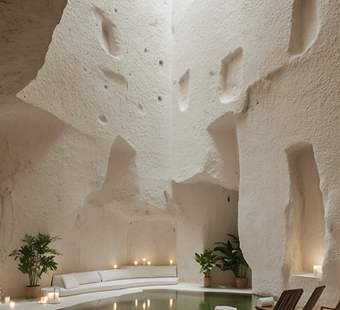 Luxurious Cave Pool Retreat