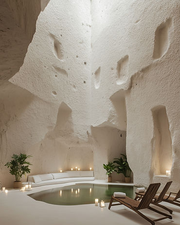 Luxurious Cave Pool Retreat