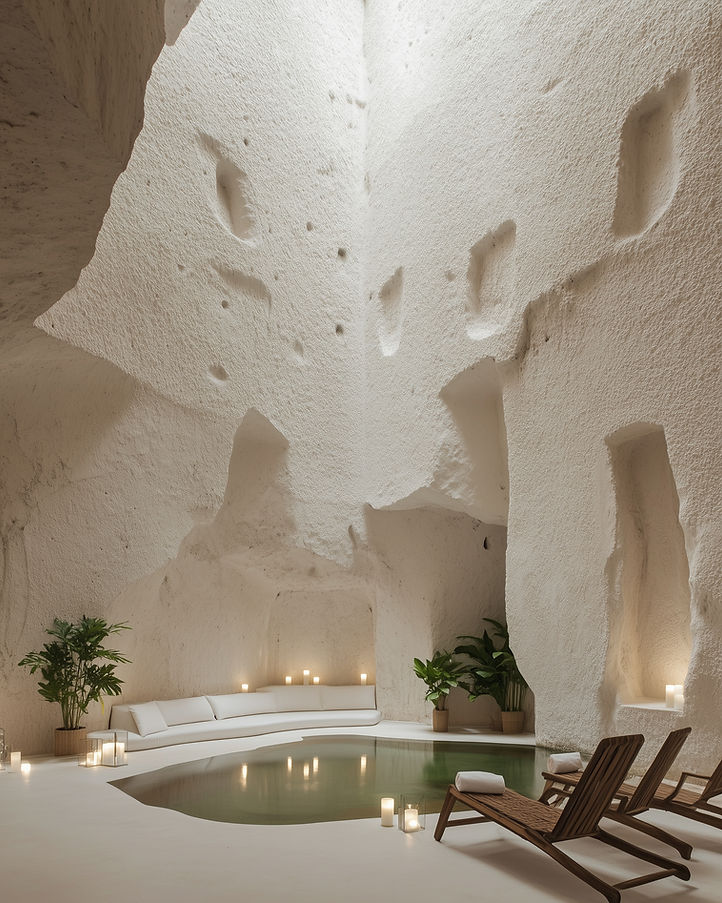 Luxurious Cave Pool Retreat