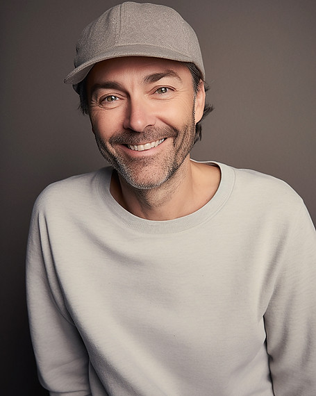 Portrait with Baseball Cap