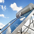 Calentador de agua solar