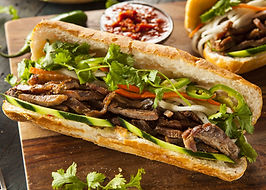 Banh mi, a traditional Vietnamese dish