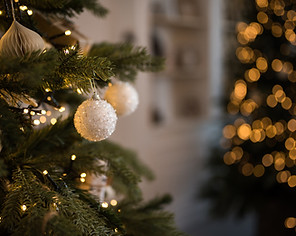 Zdobený vánoční stromek