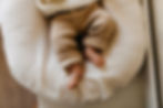 Baby in cozy outfit