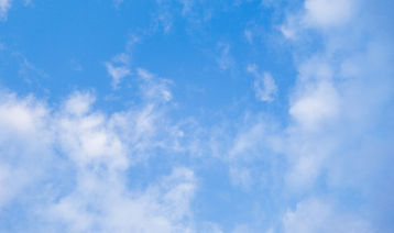 青空の雲