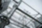 Extensive scaffolding providing platforms for stage structure support