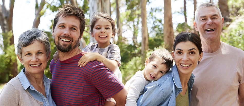 Family Outdoors Together