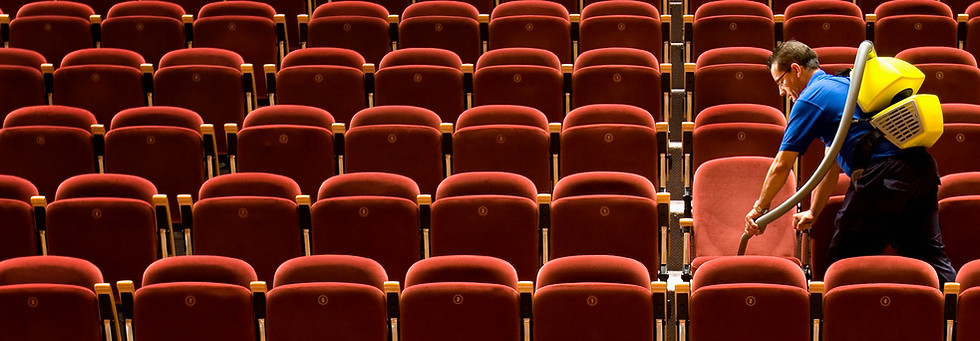 Auditorium Cleaning Scene