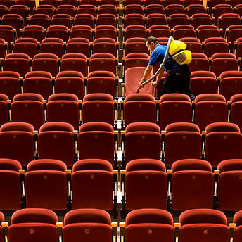 Auditorium Cleaning Scene