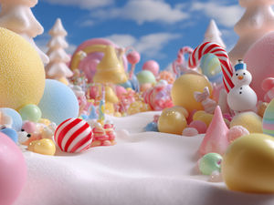 小学生や中学生が喜ぶカラフルでかわいらしいオブジェ