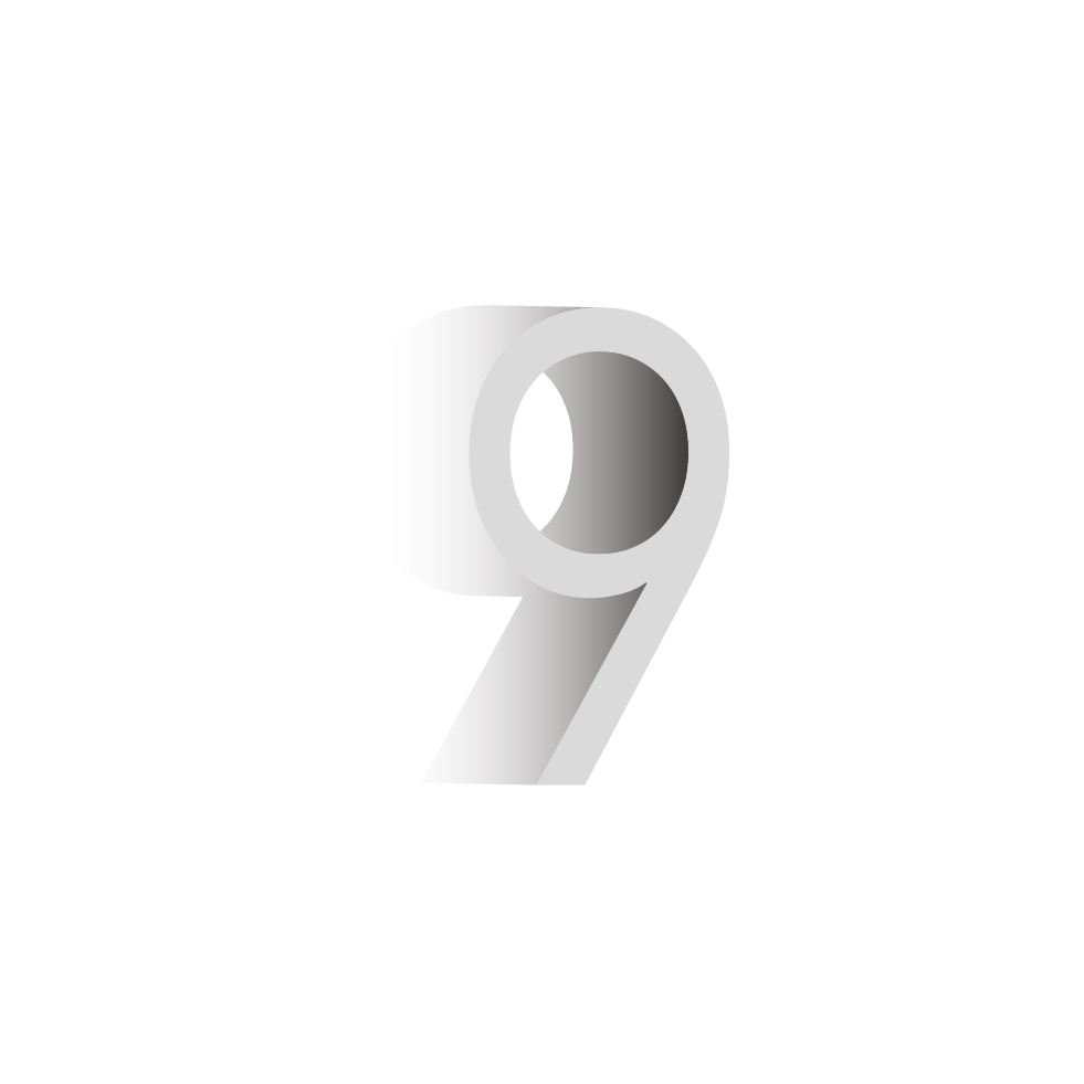 メタリックナンバー9