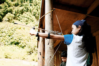 Girl with Bow and Arrow