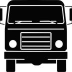 LKW-Silhouette
