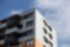 Newly built block of flats
