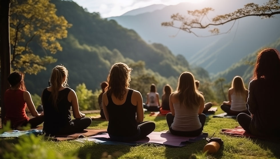 Outdoor Yoga Session