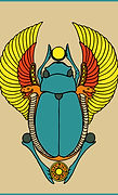 Egyptian Scarab Emblem