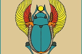 Egyptian Scarab Emblem