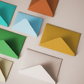 Enveloppes colorées