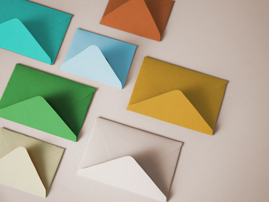 A collection of envelopes