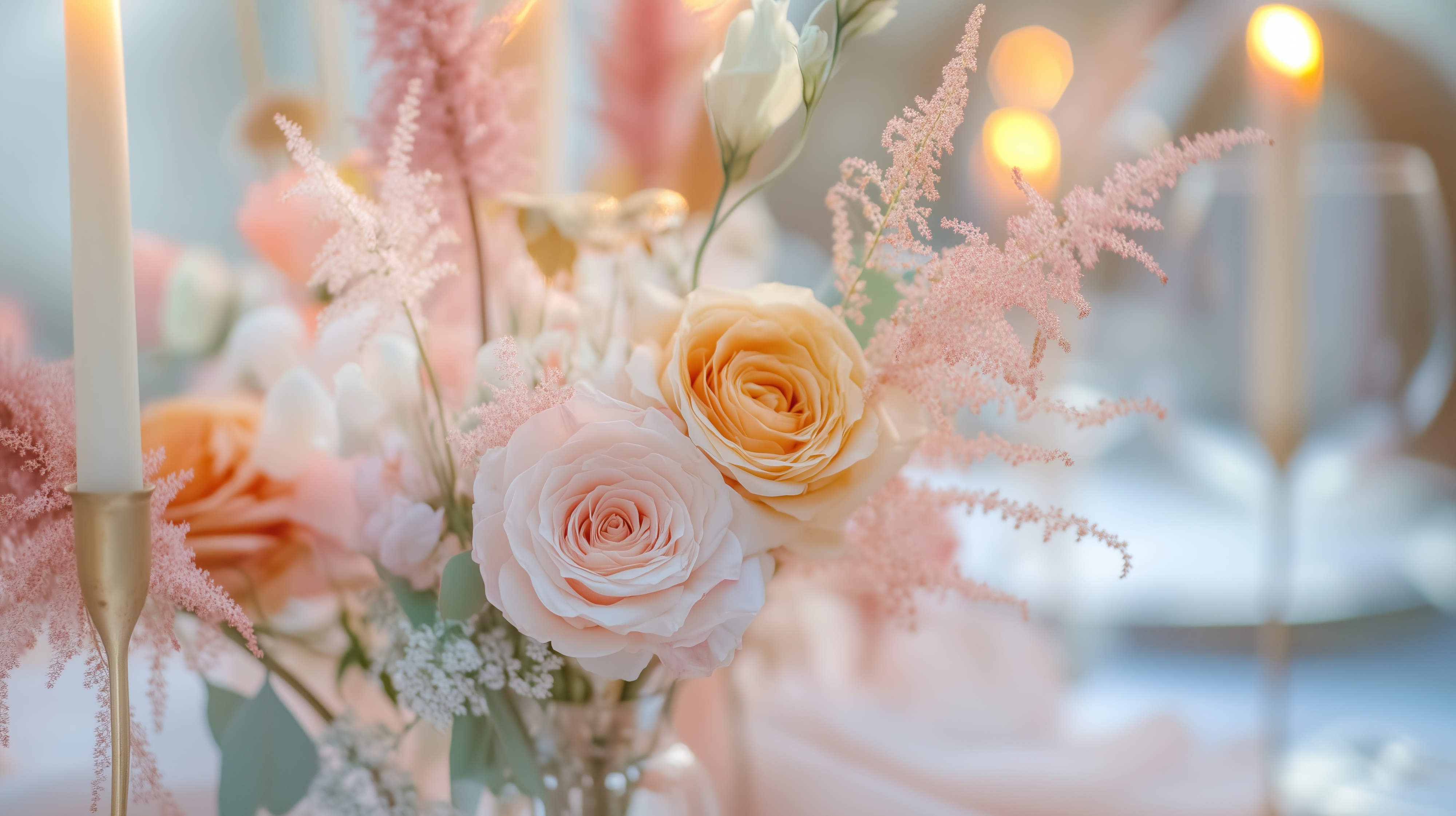 Decoración floral elegante