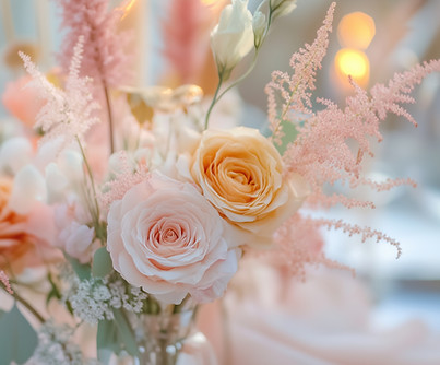Elegant Floral Table Setting