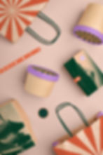 Embalagem de alimentos de marca