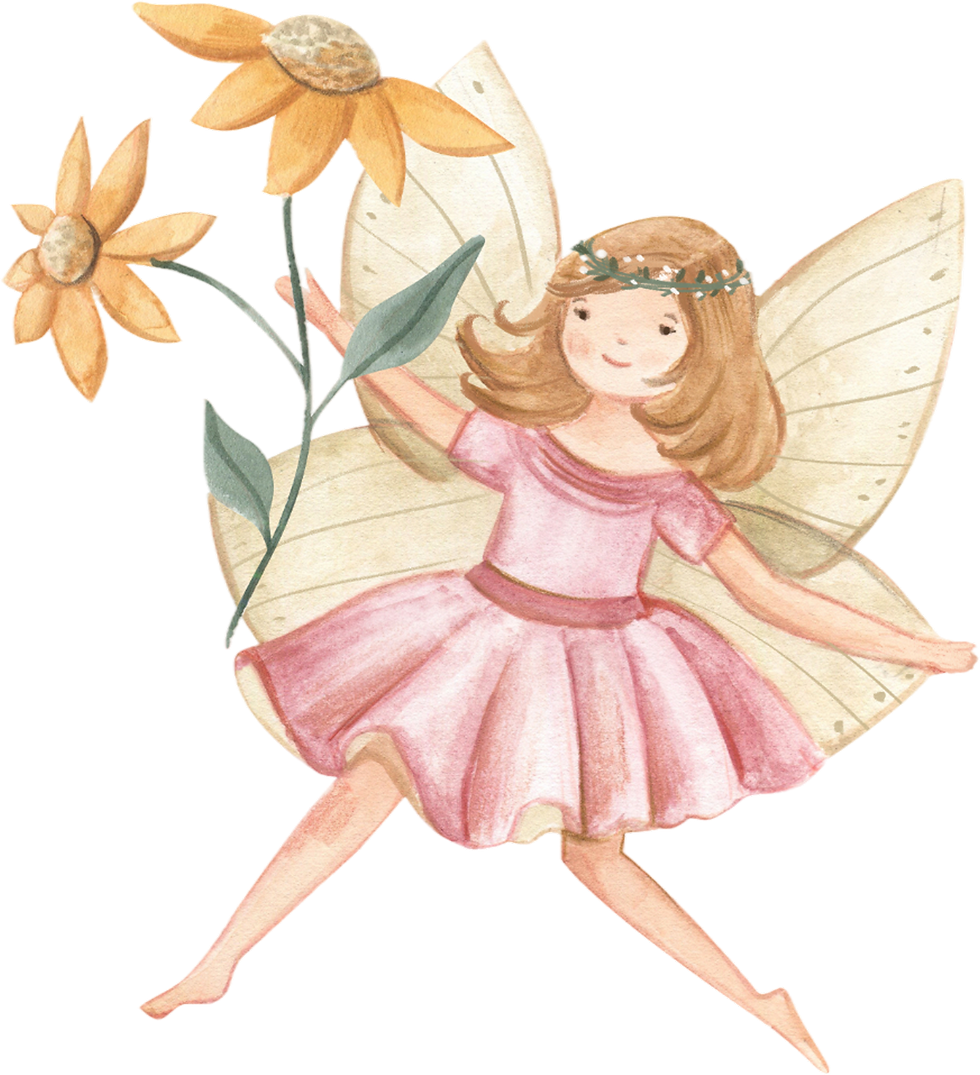 Fairy With Flowers