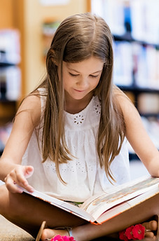 Girl Reading a Book