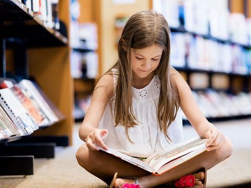 Girl Reading Book