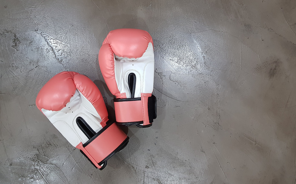 Pink Boxing Gloves