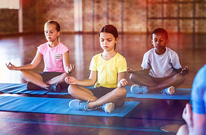 Children Meditating