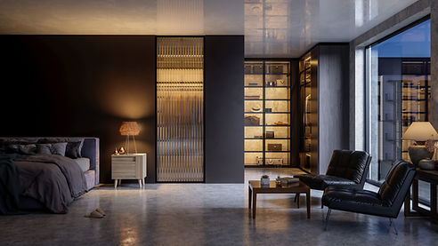 Modern Spacious Bedroom