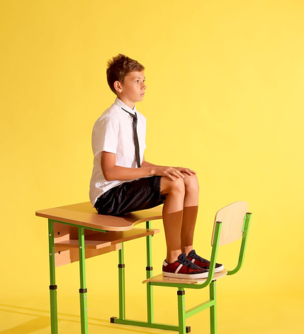 Schoolboy in Uniform