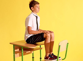 Colegial en uniforme