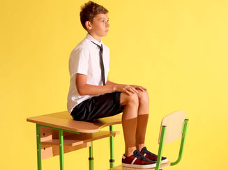 Schoolboy in Uniform