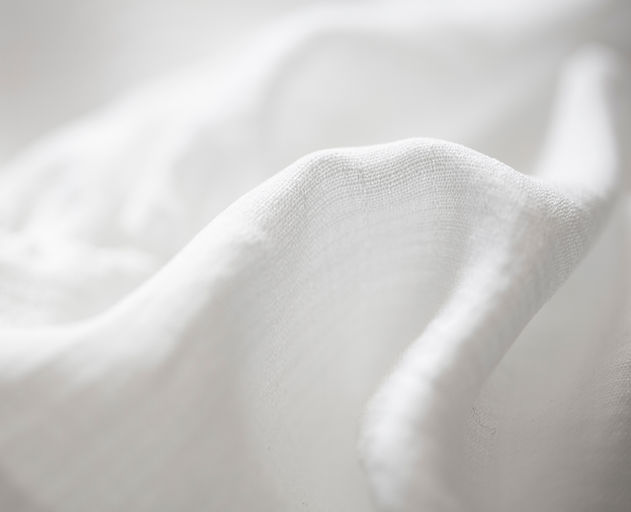 Tecido de algodão branco