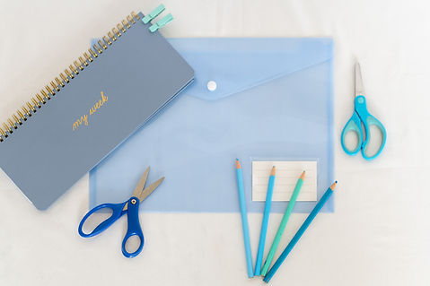 Blue Theme Stationery