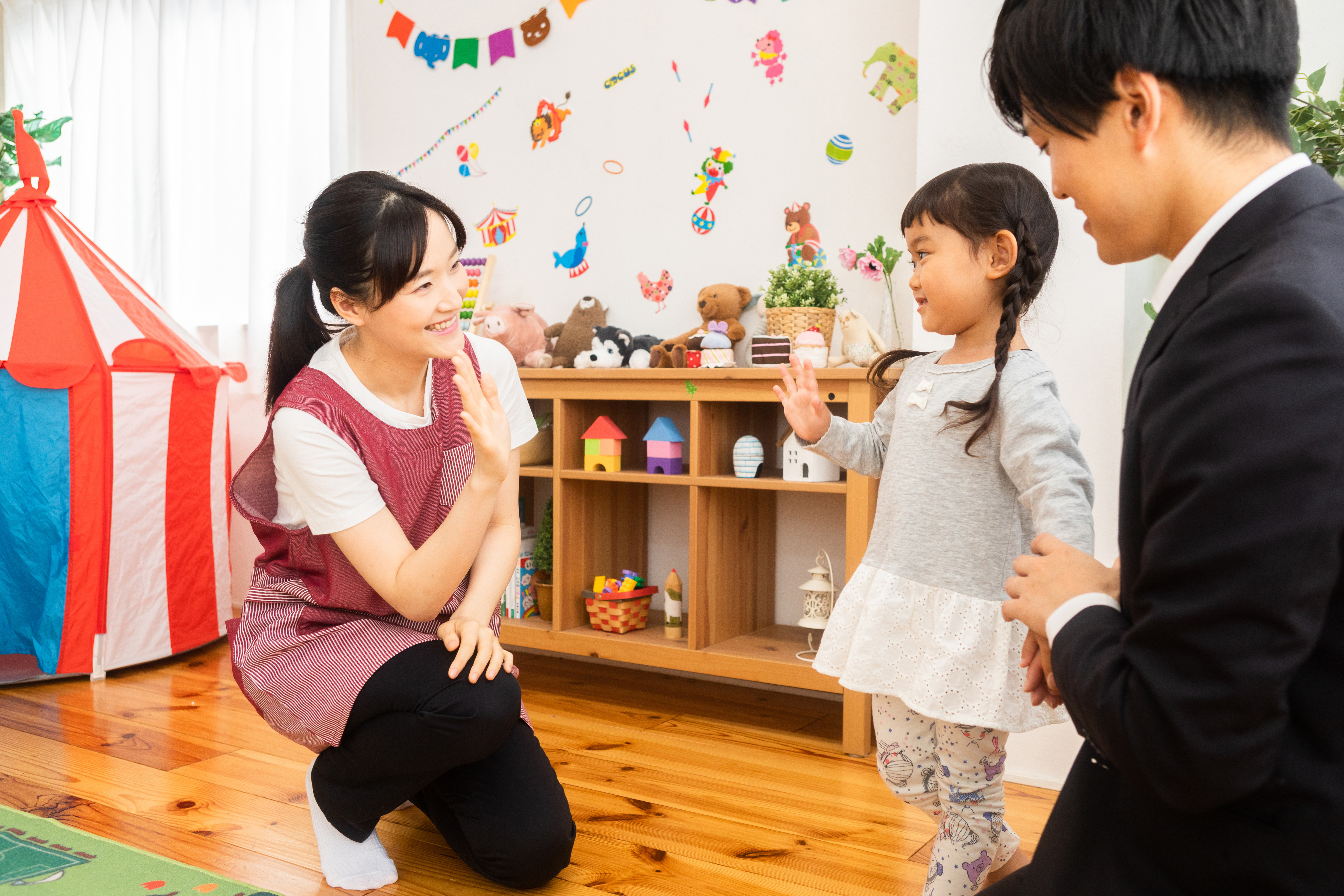 幼稚園初日