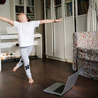 Kid Dancing at Home