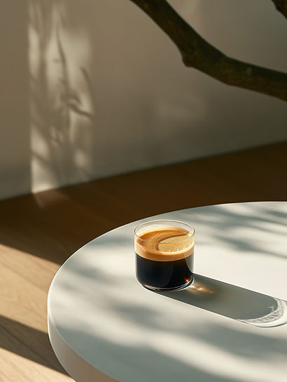 Minimalist Espresso Moment