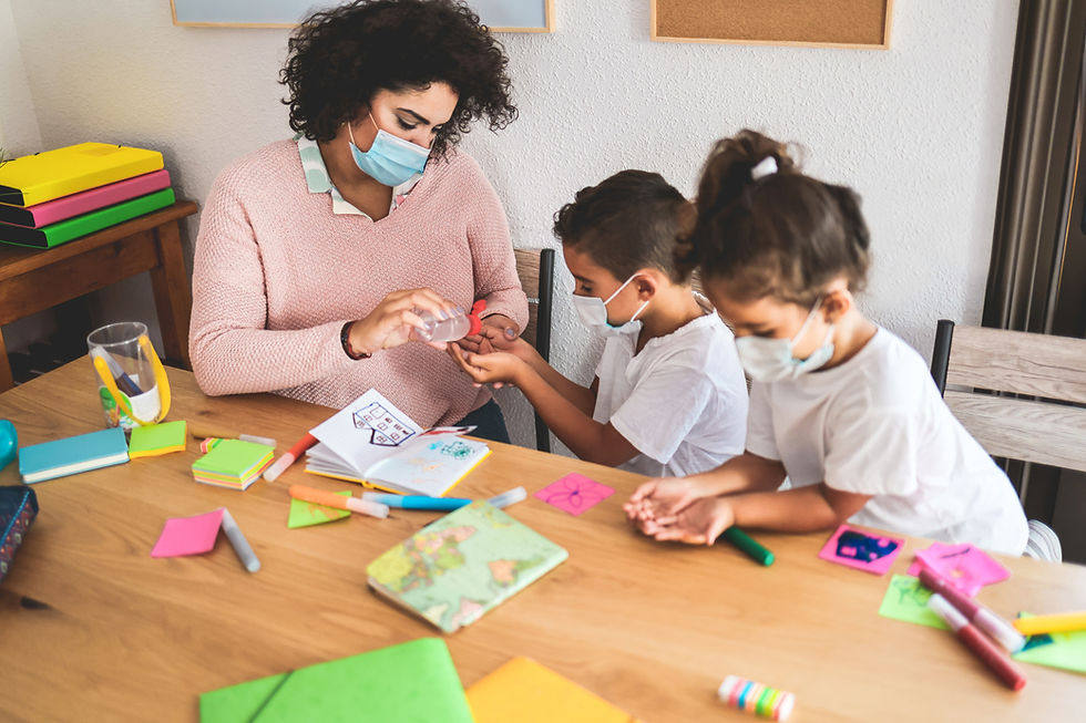 Teacher With Children