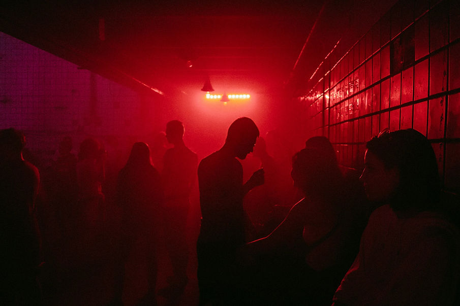 Dimly Lit Party