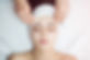 Facial treatment in progress