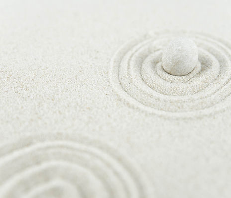 Zen Sand Art Muster