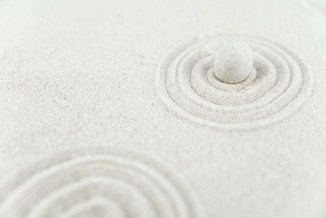 Zen Sand Art Pattern