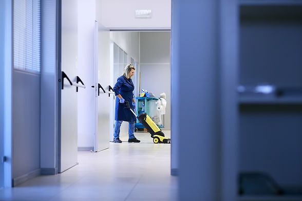 Vacuuming the Hall