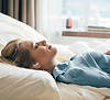 Woman Resting Peacefully